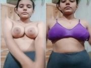 Cute Desi Girl Shows Her Boobs