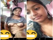 Desi Girl Shows Her Boobs on VC