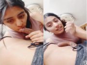 Desi Girl Sucking Lover Dick