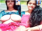 Horny Boudi Shows Big Boobs